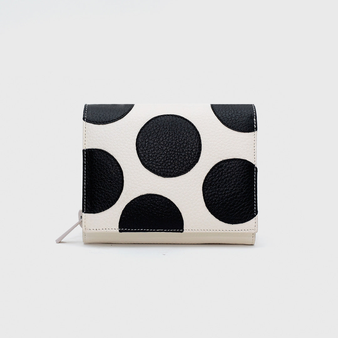 WALLET BETH BLACK IVORY