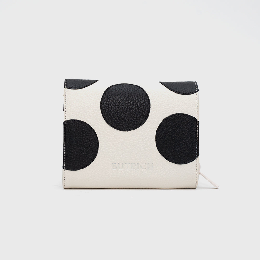 WALLET BETH BLACK IVORY