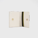 Cargue la imagen en el visor de la galería, WALLET BETH BLACK IVORY
