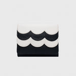 Cargue la imagen en el visor de la galería, WALLET MELANIE BLACK IVORY
