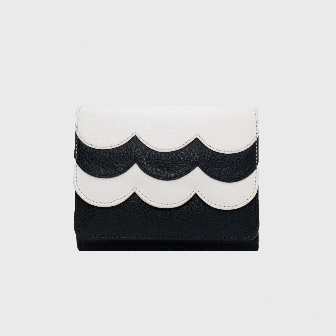 WALLET MELANIE BLACK IVORY