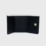 Cargue la imagen en el visor de la galería, WALLET MELANIE BLACK IVORY
