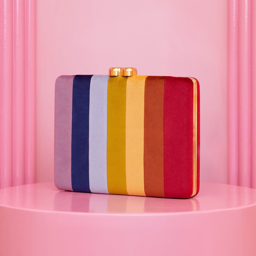 SUNSHINE CLUTCH MULTICOLOR