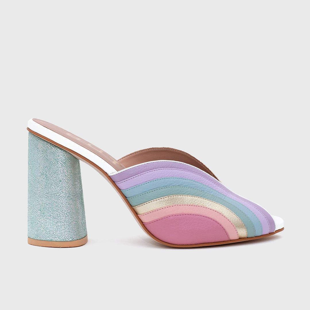 SWEET SUNSHINE MULE PUMP MULTICOLOR