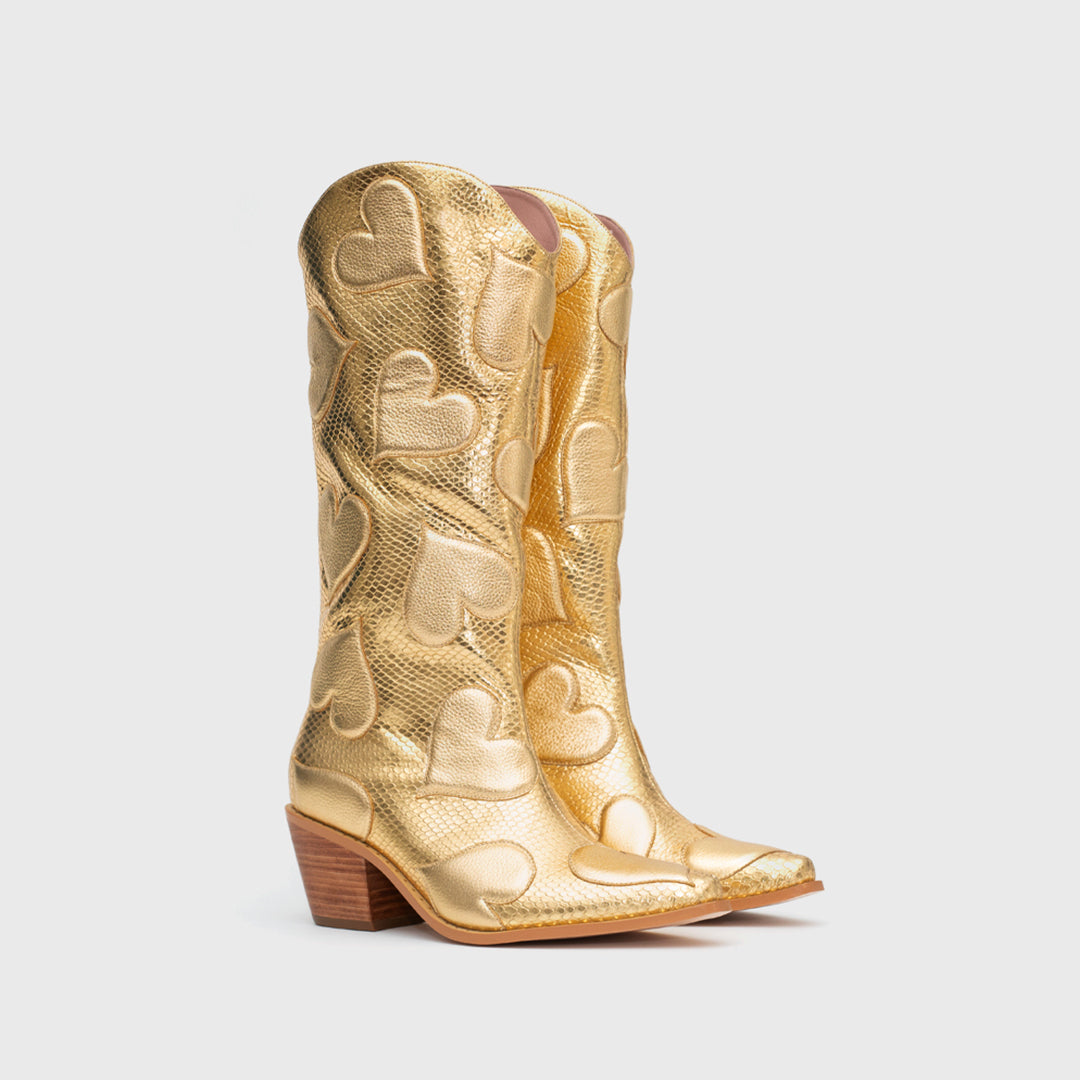 ROSALIE BOOTIE GOLD