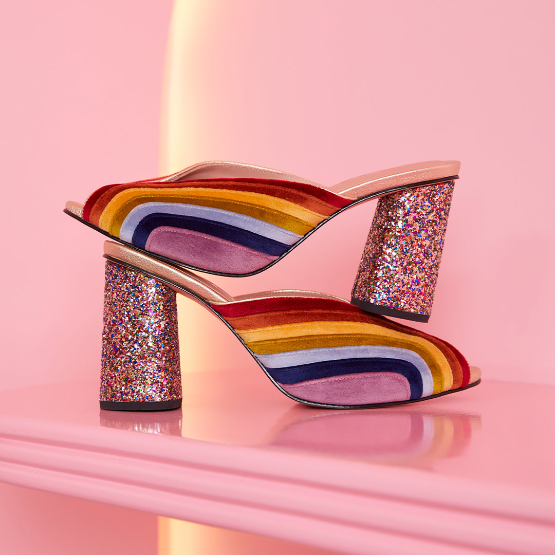 SUNSHINE MULE PUMP MULTICOLOR