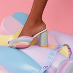 Cargue la imagen en el visor de la galería, SWEET SUNSHINE MULE PUMP MULTICOLOR
