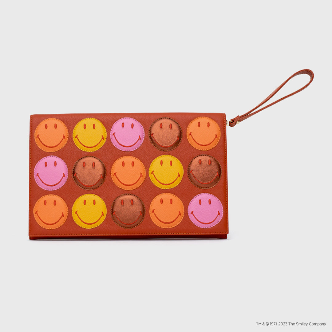 WRISTLET SMILEY BROWN