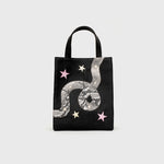 Load image into Gallery viewer, ANACONDA MINI TOTE BAG BLACK
