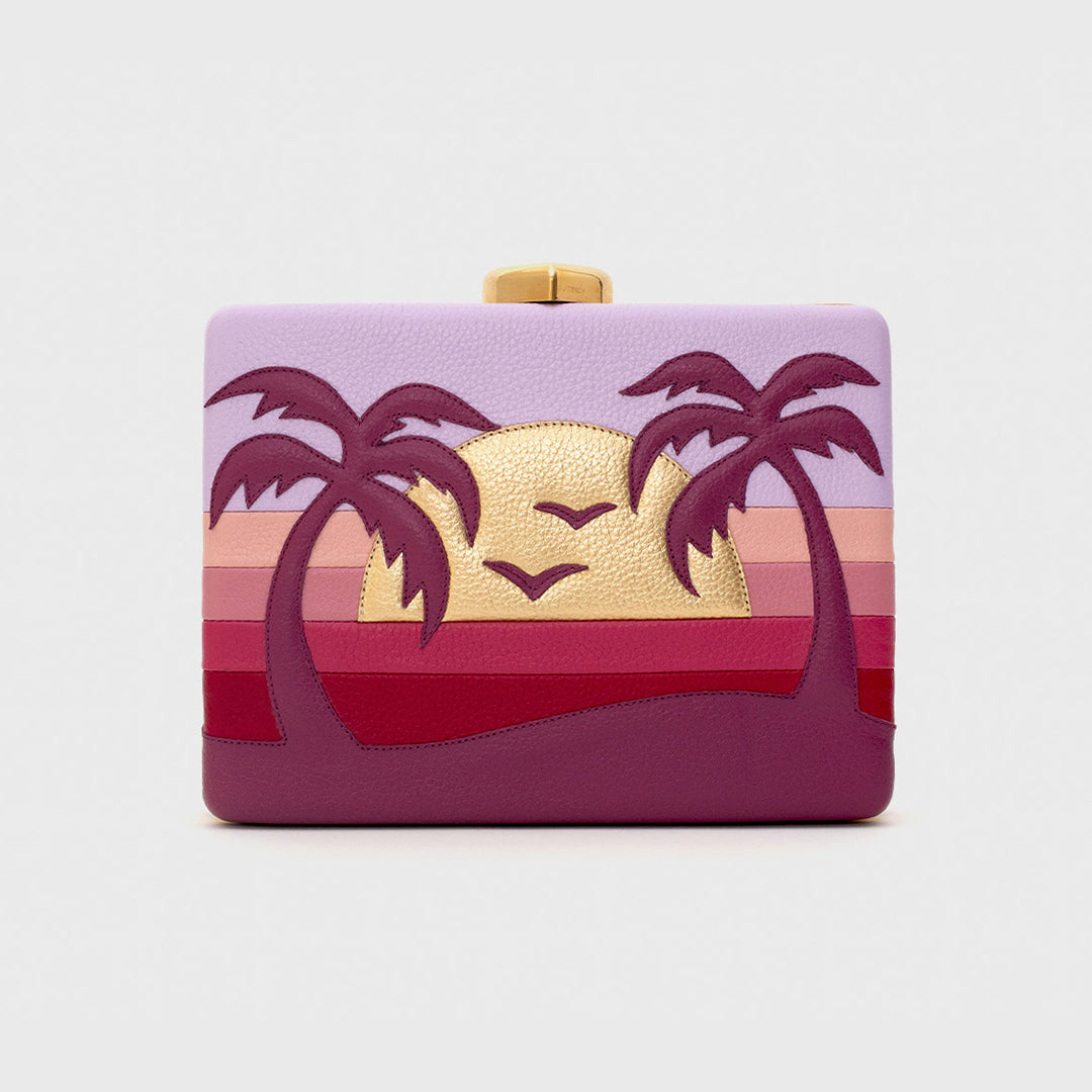 SUNSET CLUTCH MULTICOLOR