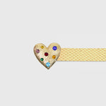 Load image into Gallery viewer, CRYSTAL HEART BELT
