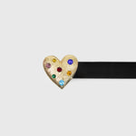 Load image into Gallery viewer, CRYSTAL HEART BELT
