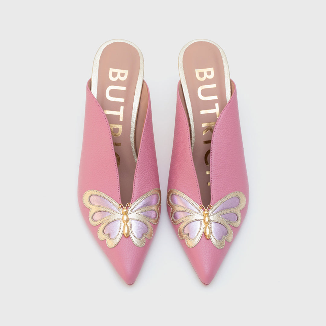 MARTINA MULE PUMP PINK