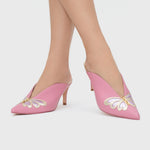 Load image into Gallery viewer, MARTINA MULE PUMP PINK
