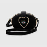 Cargue la imagen en el visor de la galería, SHAZAM OVAL BAG BLACK
