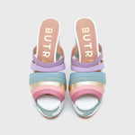 Cargue la imagen en el visor de la galería, SWEET SUNSHINE STRAPS PLATFORM MULTICOLOR
