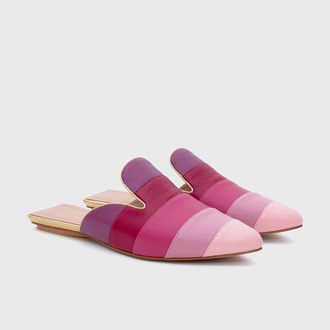 SUNSET MULE FLAT MULTICOLOR