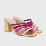 Load image into Gallery viewer, SUNSET STRIPES PUMP MULTICOLOR
