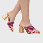 Load image into Gallery viewer, SUNSET STRIPES PUMP MULTICOLOR
