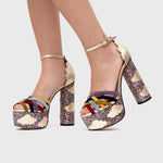 Cargue la imagen en el visor de la galería, SUNSHINE SUMMER PLATFORM MULTICOLOR
