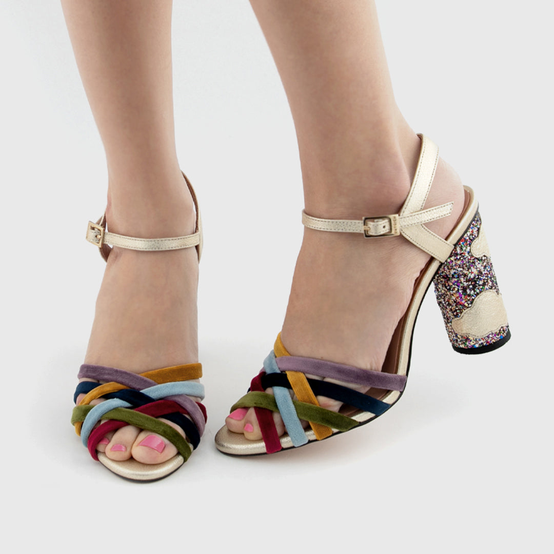 SUNSHINE SUMMER PUMP MULTICOLOR