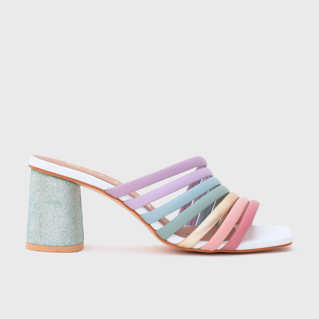 SWEET SUNSHINE STRIPES PUMP MULTICOLOR