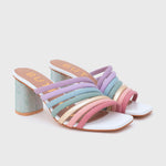 Cargue la imagen en el visor de la galería, SWEET SUNSHINE STRIPES PUMP MULTICOLOR
