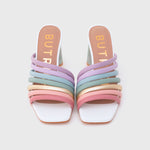 Cargue la imagen en el visor de la galería, SWEET SUNSHINE STRIPES PUMP MULTICOLOR
