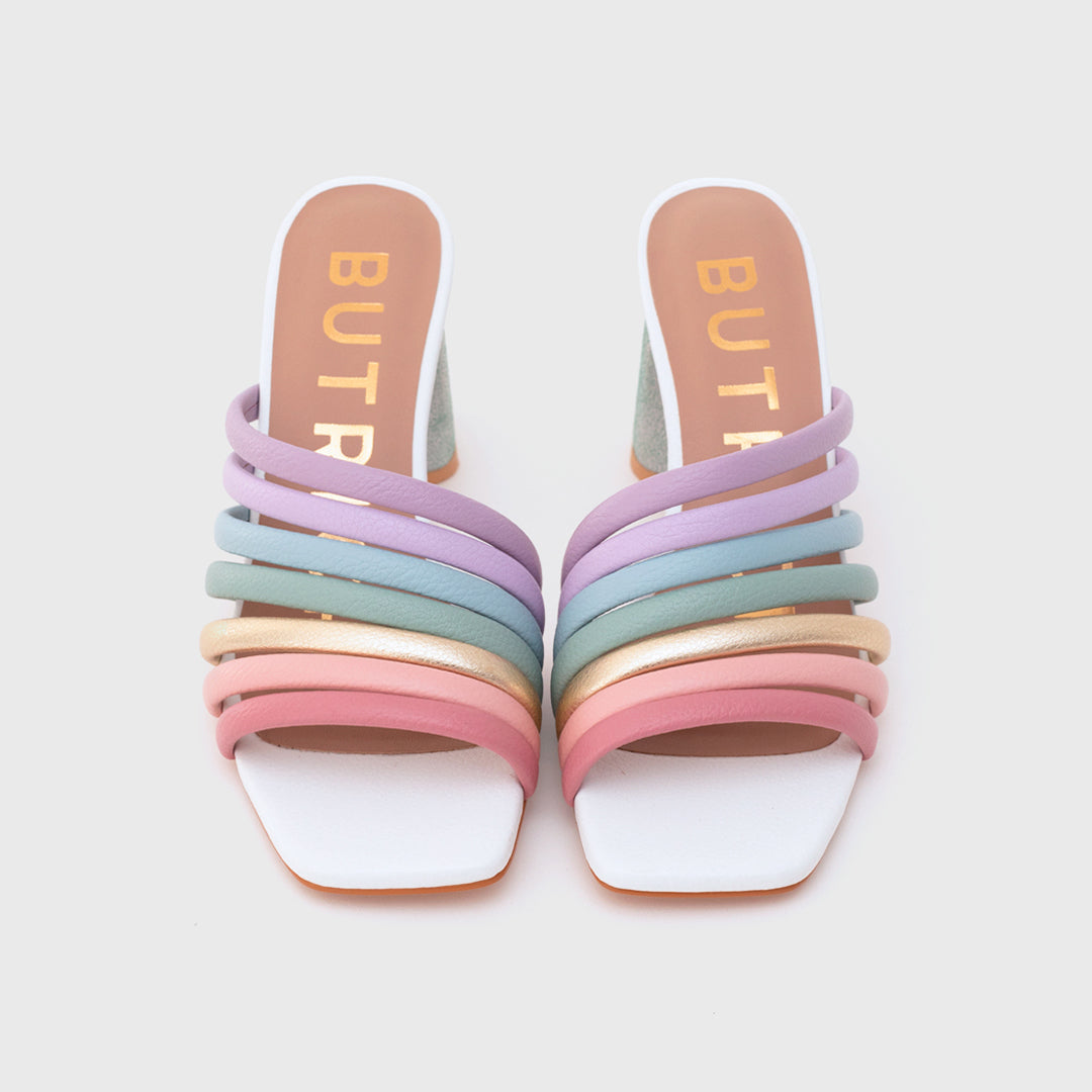 SWEET SUNSHINE STRIPES PUMP MULTICOLOR